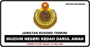We did not find results for: Jawatan Kosong Muzium Negeri Kedah Darul Aman Terkini