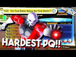Maybe you would like to learn more about one of these? Pq 122 The Final Battle Before The Final Battle Dragon Ball Xenoverse 2 Extra Pack 2 Dlc 6 Hardest Pq Dragonballxenoverse2
