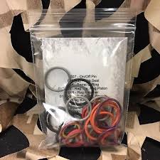 NEW Captain O-Ring Complete COLORED Kit 3x Rebuild (Bag)