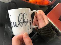 Craft Like A Pro Using Heat Transfer Vinyl On Mugs With A Heat Press Vinyl On Mugs Cricut Heat Transfer Vinyl Htv On Mugs