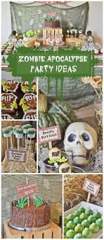Zombies Birthday Zombie Apocalypse Birthday Party Catch My Party Zombie Birthday Parties Zombie Birthday Zombie Halloween Party