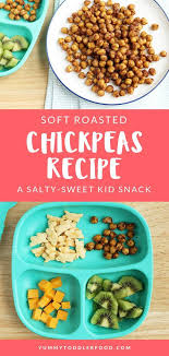 This Roasted Chickpeas Recipe Is An Easy And Delicious Way To Add Nutrition To Your Toddler S Healthy Bedtime Snacks Chickpea Recipes Chickpea Recipes Roasted