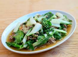 Ginisang Pechay With Oyster Sauce Recipe Yummy Vegetable Recipes Vegetable Recipes Asian Vegetables
