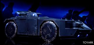 More complex structures like the top turret can be made up using layers of mdf and once the basic shape is right, can be filled. Aliens 3 75 Inch Scale Apc By Hiya Toys Toyark Photo Shoot The Toyark News