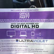 Many people rely on their dvrs to bring them the tv shows and movies that they wouldn't be able to watch otherwise. Office Christmas Party Hd Digital Download Movie Uv Ultraviolet Us Only Digital Movies Gameflip