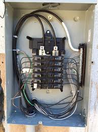 The breaker in my main 200 amp panel will be 60 amp. Installed 100 Amp Sub Panel Caldera Power