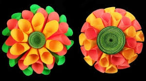 Learn the three techniques to create the look + giveaway! Diy Room Decor With Amazing Dahlia Flower Diy Crafts Home Decor Project Instructables