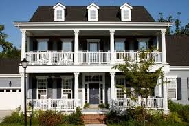 Two Story Porch Design Ideas Pictures Remodel And Decor Porch Design Traditional Exterior House With Porch