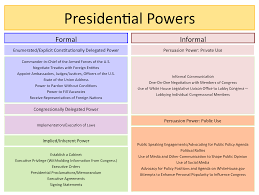 The President Upholding Implementing And Enforcing The