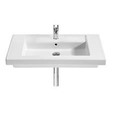 Lavabo Prisma 60x45cm Perce 1 Trou Pre Perce 2 Trous Blanc Roca Ref A327546000