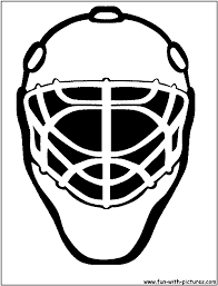 Find all the books, read about the author, and more. Goalie Mask Coloring Page Hockey Party Goalie Mask Hockey Mask