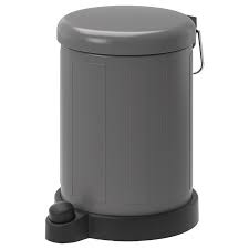 Mjosa Pedal Bin Dark Gray 8 Gallon Ikea Ikea Trash Can Wash Basin Accessories