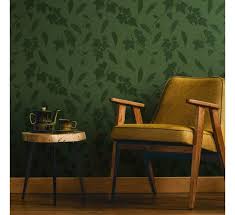 Android users need to check their android version as it may vary. Dark Green Leaves Removable Wallpaper Wall2stick