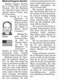 Obituary for Michael Eugene Heisler (Aged 64)