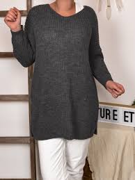 Les pulls femme proposés par daxon suivent les tendances et ont juste ce qu'il faut de détails mode et fantaisie : Roux Aigle Modele Pull Long Femme Laine Lespeillasses Com