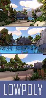 Low Poly Series Landscape 3d Environments Unity Asset Store In 2020 Low Poly Games Low Poly Game Level Design