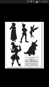 Pin By Wendy Wells On Color Pages 4 My Grands Peter Pan Silhouette Disney Silhouette Disney Silhouettes