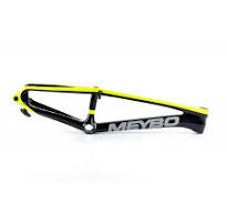 Meybo HSX Carbon Bmx Race Frame Shiny UD/Shiny Auric Lime/Shiny Grey