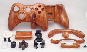 Xbox 360 Custom Hydro Dipped Woodgrain Controller Shell Parts Hydro Wood Grain Hydro Dipping
