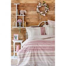 240x260 cm volanlı yastık kılıfı: Karaca Home Aspen Pudra Pamuk Cift Kisilik Nevresim Takimi Karaca Home