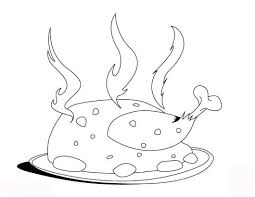 40+ chicken nugget coloring pages for printing and coloring. Fried Chicken Coloring Pages