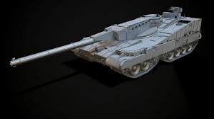 Artstation Tank Object 490 Mango Team Tanks Military Japanese Tanks War Tank
