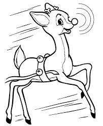 Show your kids a fun way to learn the abcs with alphabet printables they can color. Rudolph The Red Nosed Reindeer Happy Face Coloring Page Color Luna