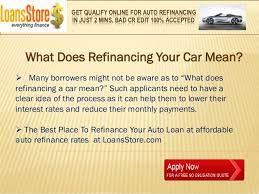 What is auto loan refinancing? What Does Refinancing A Car Loan Mean