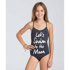 Girls Sol Searcher One Piece Billabong Us Girls Swimwear Bikini Swimwear Girls Little Girl Swimsuits