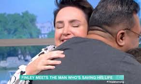 This Morning fans in tears as 10-year-old meets stem cell donor