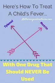 How To Treat Fever In A Child Mothering And Medicine Fever Treat Fever Bring Down A Fever