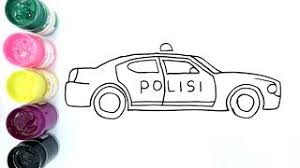 Jangan lupa untuk subscribe & like. Contoh Gambar Mobil Polisi Untuk Mewarnai Kataucap