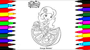 Gambar mewarnai anak tk tema pemandangan. Learning Colors By Coloring Strawberry Shortcake Friends Blueberry Muffins Coloring Books For Kids Youtube