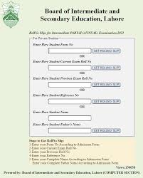 All the candidates are advised to focus on the studies and prepare for the upcoming exams as the annual date sheet 10th class lahore board 2021 is going to be declared soon. Inter Roll Number Slip 2021 All Bise Boards In Pakistan Murtazaweb Com