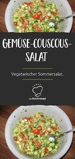 Gemuse Couscous Salat Rezept Couscous Mit Gemuse Couscous Couscous Salat
