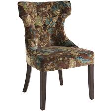 Hourglass Dining Chair Peacock Floral Dining Chairs Tufted Dining Chairs Chair