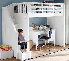 Catalina Stair Loft Bed Bunk Bed With Desk Bunk Beds With Stairs Loft Bed
