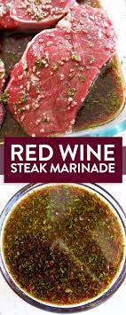 Red Wine Steak Marinade The Bewitchin Kitchen Recipe Grilled Steak Recipes Beef Recipes Bbq Recipes