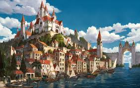 The Southern Kingdom By Flaviobolla On Deviantart Fantasy Art Landscapes Fantasy Landscape Fantasy City