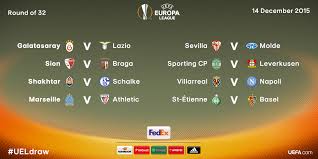 The uefa europa league draw will be live streamed on the uefa website. Uefa Europa League On Twitter The Official Round Of 32 Draw Result Ueldraw Https T Co 5rn0ydzhvd