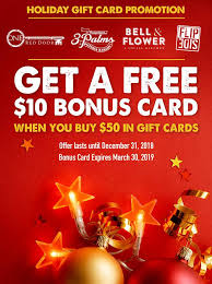 Get a $15 bonus card with a $75+ gift card purchase. Facebook