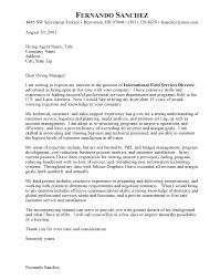 Field Service Executive Cover Doc