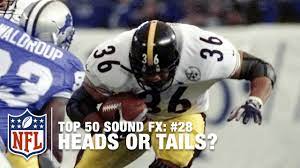 Coins are tossed in lots of sports, though the result is not usually crucial. Top 50 Sound Fx 28 Phil Luckett Confuses Jerome Bettis Call On Coin Toss Nfl Youtube