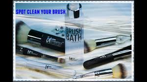 how to clean your makeup brushes it