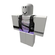 Purple Tank Top With Black Jacket Roblox Black Fishnets Purple Tank Top Purple Tank