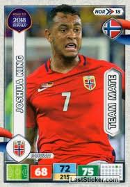 Well i'm gonna show him june 21 at 11.30am uk time as part of the world's biggest charity esports festival gamers without borders lets see who's the real heavyweight champ. Card Nor18 Joshua King Panini Road To 2018 Fifa World Cup Russia Adrenalyn Xl Laststicker Com
