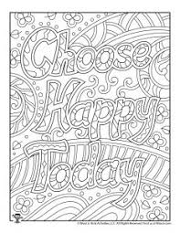 Various themes, artists, difficulty levels and styles. Positive Sayings Adult Coloring Pages Woo Jr Kids Activities