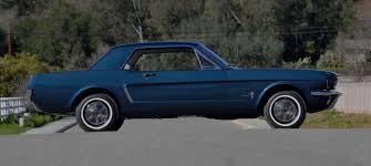 Image result for Caspian Blue 1965 Mustang