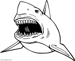 You can use our amazing online tool to color and edit the following megalodon coloring pages. 7 Free Printable Megalodon Coloring Pages In Vector Format Easy To Print From Any Device And Automatically Fit A Shark Coloring Pages Megalodon Coloring Pages