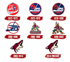The coyotes wore the howling coyote on various jerseys for a dozen years before pulling out of retirement the kachina, a logo that had remained popular with vintage collectors and sports design. Arizona Coyotes Logo Symbol History Png 3840 2160